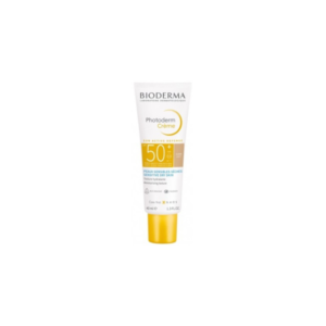 BIODERMA PHOTODERM CREME CLAIRE SUN ACTIVE DEFENSE PEAUX SENSIBLES SECHES SPF50+ 40ML