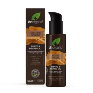 DR ORGANIC GINSENG HUILE DE RASAGE ET BARBE HOMME 50ML